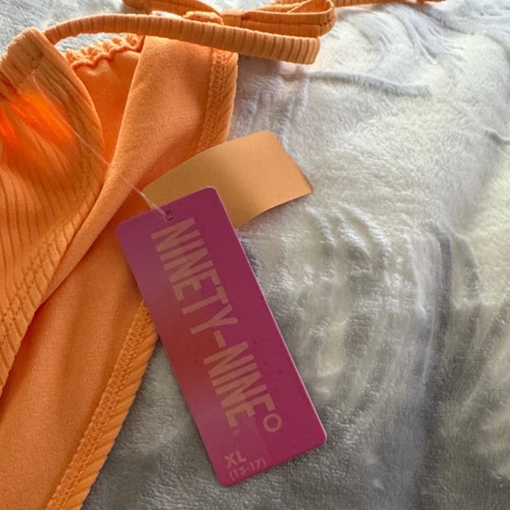Ninety-Nine Orange Side tie Bikini Bottom XL - Picture 2 of 5
